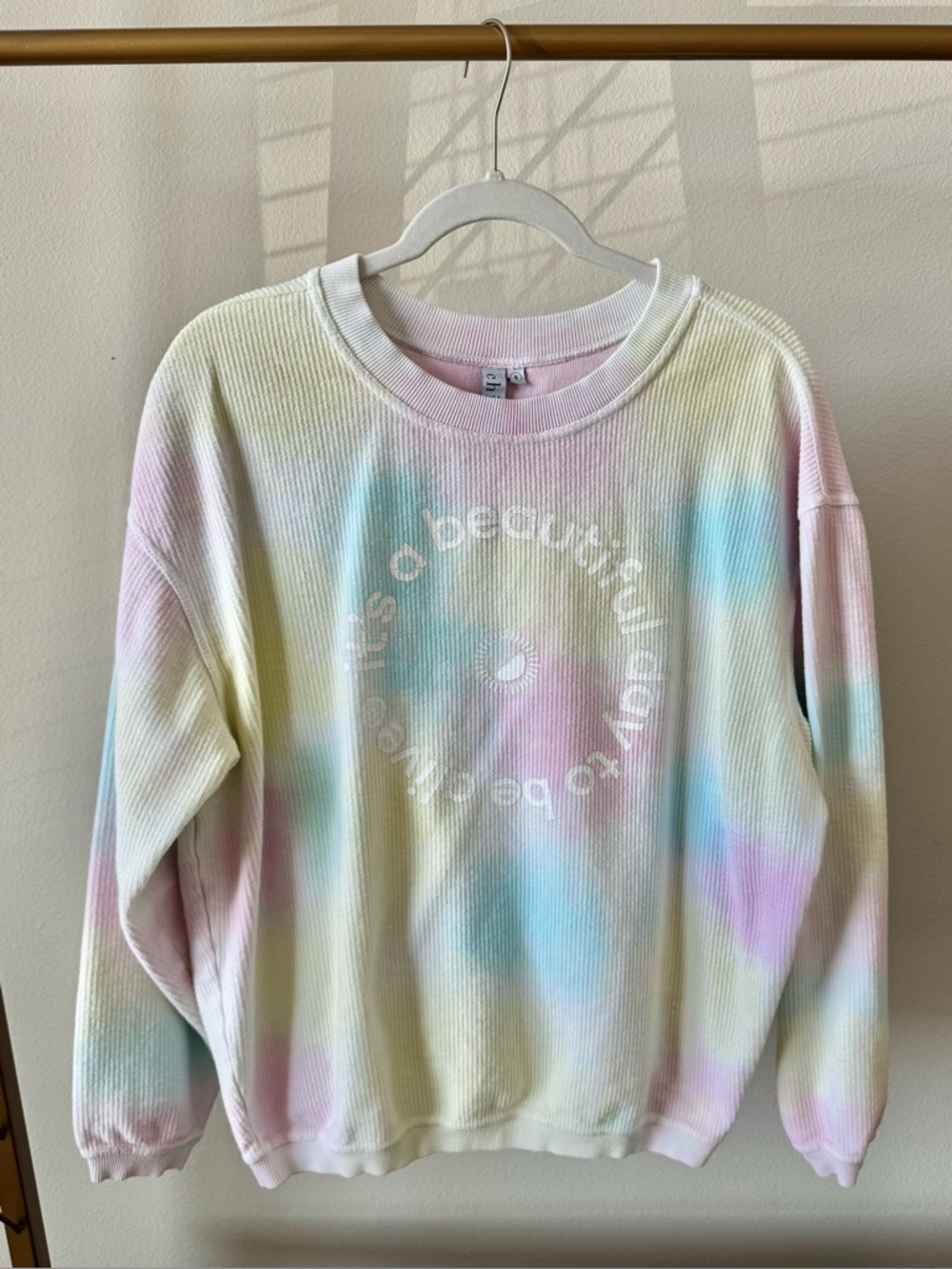 Whitney Simmons Tie Dye Crewneck Sweatshirt